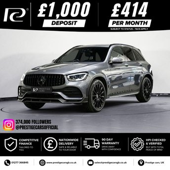 2021 MERCEDES-BENZ GLC 2.0 GLC220d AMG Line (Premium) SUV 5dr Diesel G-Tronic+ 4MATIC Euro 6 (s/s) (194 ps) &pound;24990.00