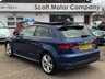 USED 2014 64 AUDI A3 1.6 TDI S line Hatchback 3dr Diesel S Tronic Euro 6 (s/s) (110 ps) Pan opening glass roof, Nav, Rear camera, 9 services