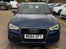 USED 2014 64 AUDI A3 1.6 TDI S line Hatchback 3dr Diesel S Tronic Euro 6 (s/s) (110 ps) Pan opening glass roof, Nav, Rear camera, 9 services