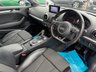 USED 2014 64 AUDI A3 1.6 TDI S line Hatchback 3dr Diesel S Tronic Euro 6 (s/s) (110 ps) Pan opening glass roof, Nav, Rear camera, 9 services