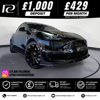 2022 TESLA MODEL Y (Dual Motor) Long Range SUV 5dr Electric Auto 4WDE (384 bhp) &pound;26990.00