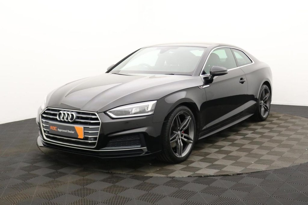 USED 2019 19 AUDI A5 2.0 TFSI 35 S line Coupe 2dr Petrol S Tronic Euro 6 (s/s) (150 ps) Sat Nav, Heated Seats, Cruise