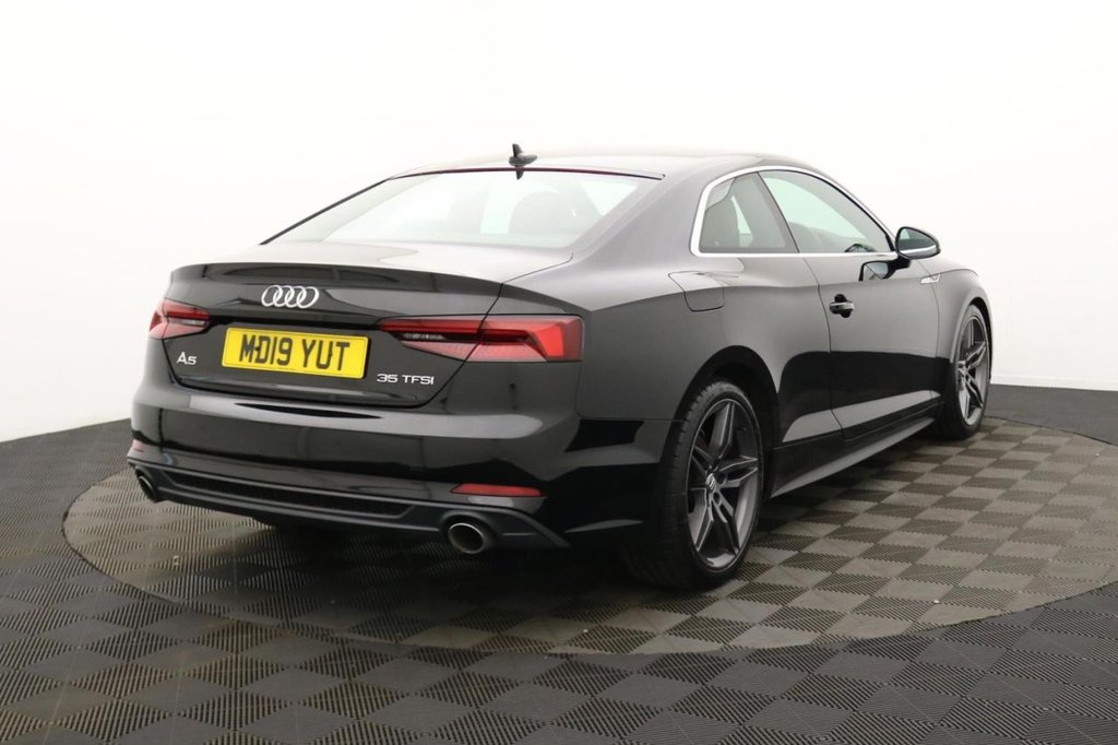 USED 2019 19 AUDI A5 2.0 TFSI 35 S line Coupe 2dr Petrol S Tronic Euro 6 (s/s) (150 ps) Sat Nav, Heated Seats, Cruise