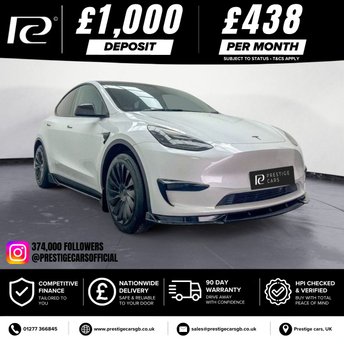 2023 TESLA MODEL Y SUV 5dr Electric Auto RWD (346 ps) &pound;25990.00