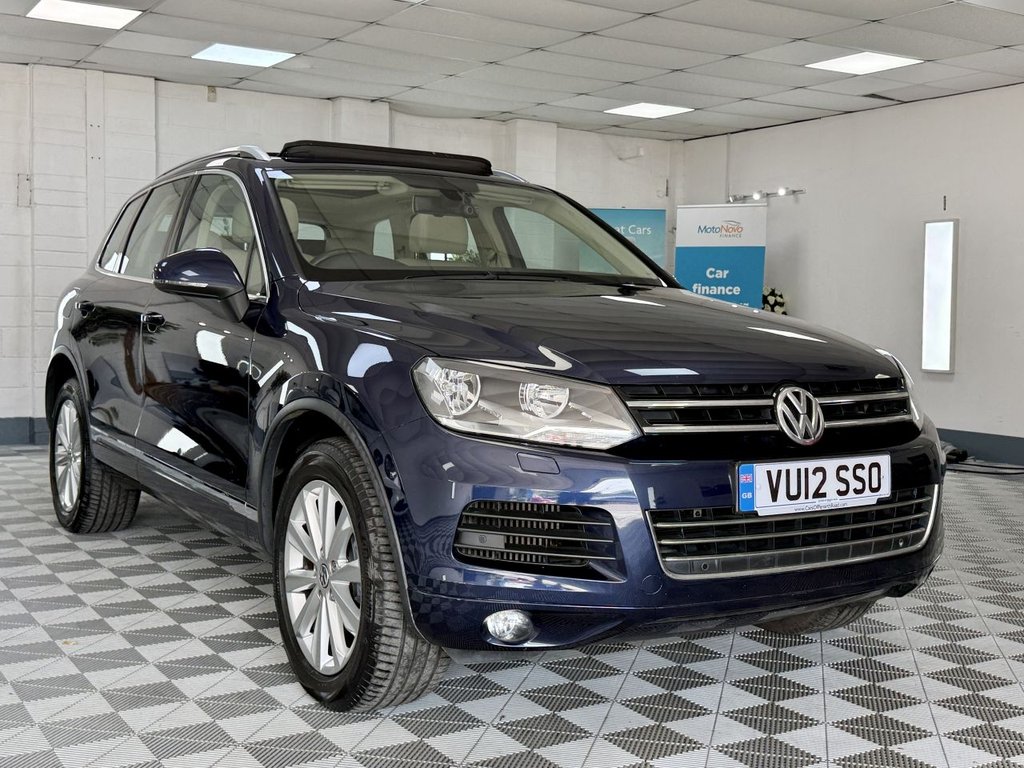 USED 2012 12 VOLKSWAGEN TOUAREG 3.0 TDI V6 BlueMotion Tech SE SUV 5dr Diesel Tiptronic 4WD Euro 5 (s/s) (245 ps) 