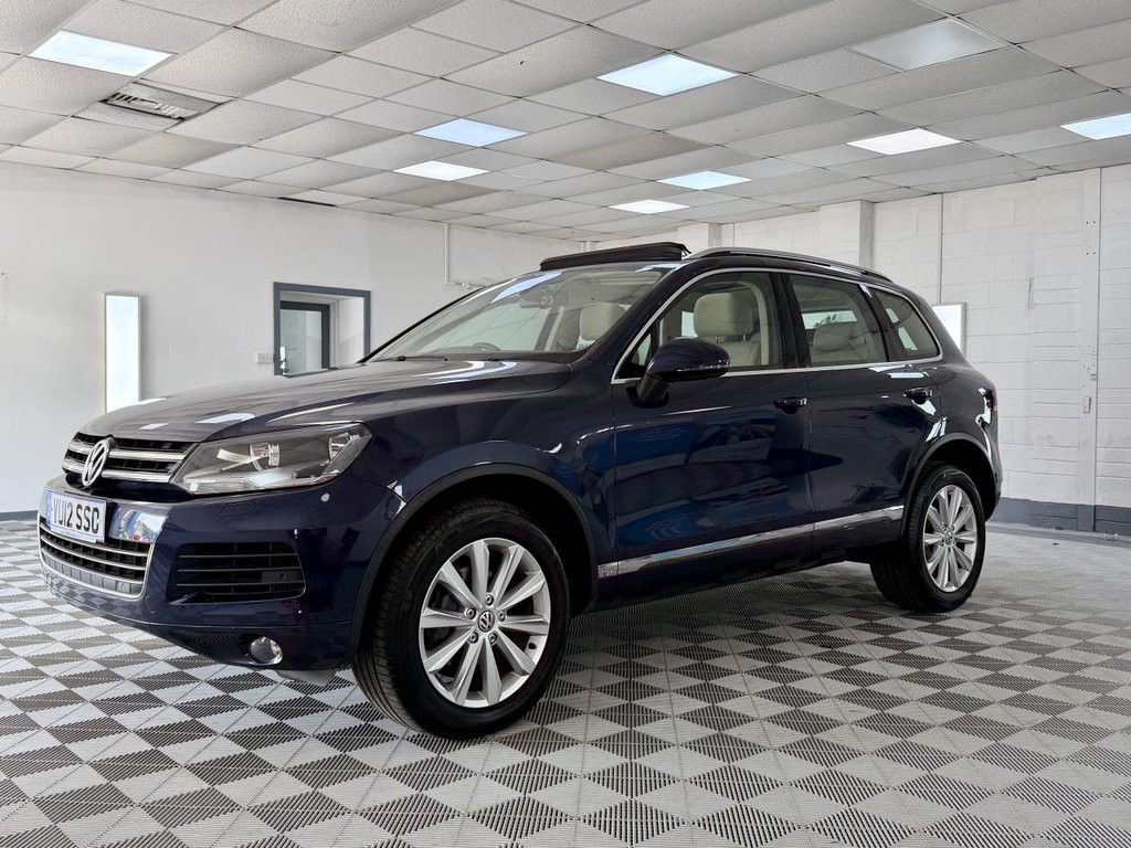 USED 2012 12 VOLKSWAGEN TOUAREG 3.0 TDI V6 BlueMotion Tech SE SUV 5dr Diesel Tiptronic 4WD Euro 5 (s/s) (245 ps) 