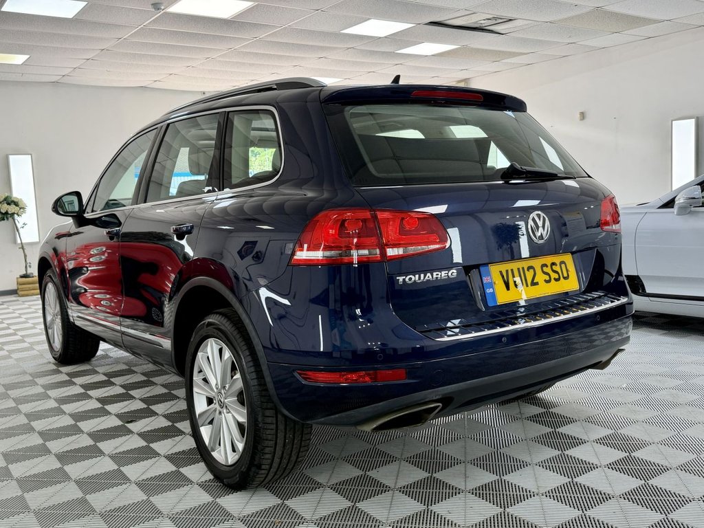 USED 2012 12 VOLKSWAGEN TOUAREG 3.0 TDI V6 BlueMotion Tech SE SUV 5dr Diesel Tiptronic 4WD Euro 5 (s/s) (245 ps) 