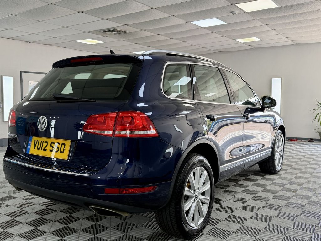 USED 2012 12 VOLKSWAGEN TOUAREG 3.0 TDI V6 BlueMotion Tech SE SUV 5dr Diesel Tiptronic 4WD Euro 5 (s/s) (245 ps) 