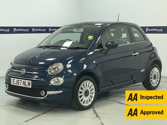 2017 FIAT 500 1.2 Lounge Hatchback 3dr Petrol Manual Euro 6 (s/s) (69 bhp) - AA INSPECTED &pound;6740.00