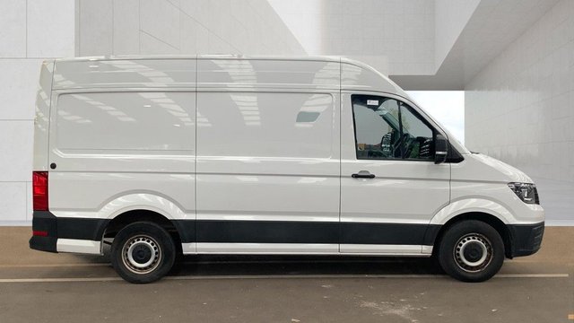 View our Volkswagen Crafter 2.0 TDI CR35 BlueMotion Tech Trendline Panel Van 5dr Diesel Manual FWD MWB High Roof Euro 6 (s/s) (102 ps)