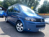 USED 2014 64 VOLKSWAGEN TRANSPORTER 2.0 BiTDI T32 Highline Kombi 4dr Diesel DSG 4MOTION L3 H1 (226 g/km, 178 bhp) 4 BERTH, AUTO, CAMPER CONVERSION!!!