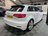 USED 2016 66 AUDI A3 1.4 TFSI CoD S line Sportback 5dr Petrol Manual Euro 6 (s/s) (150 ps) COMFORT AND SOUND PACK