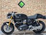 USED 2022 22 TRIUMPH THRUXTON 1200 RS LOW MILEAGE - EXTRAS - FANTASTIC LOOKING BIKE. LOW MILEAGE - WARRANTY