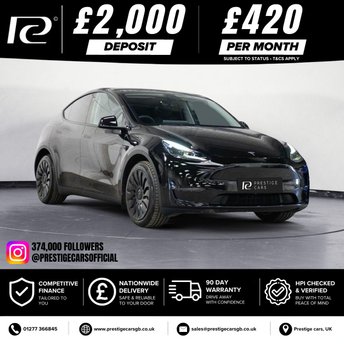2024 TESLA MODEL Y SUV 5dr Electric Auto RWD (346 ps) &pound;26990.00