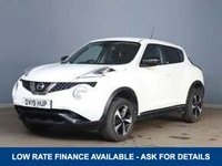 USED 2019 19 NISSAN JUKE 1.6 BOSE PERSONAL EDITION 115 BHP + SAT NAV + REAR CAMERA SIX MONTH WARRANTY MARCH 2027 MOT