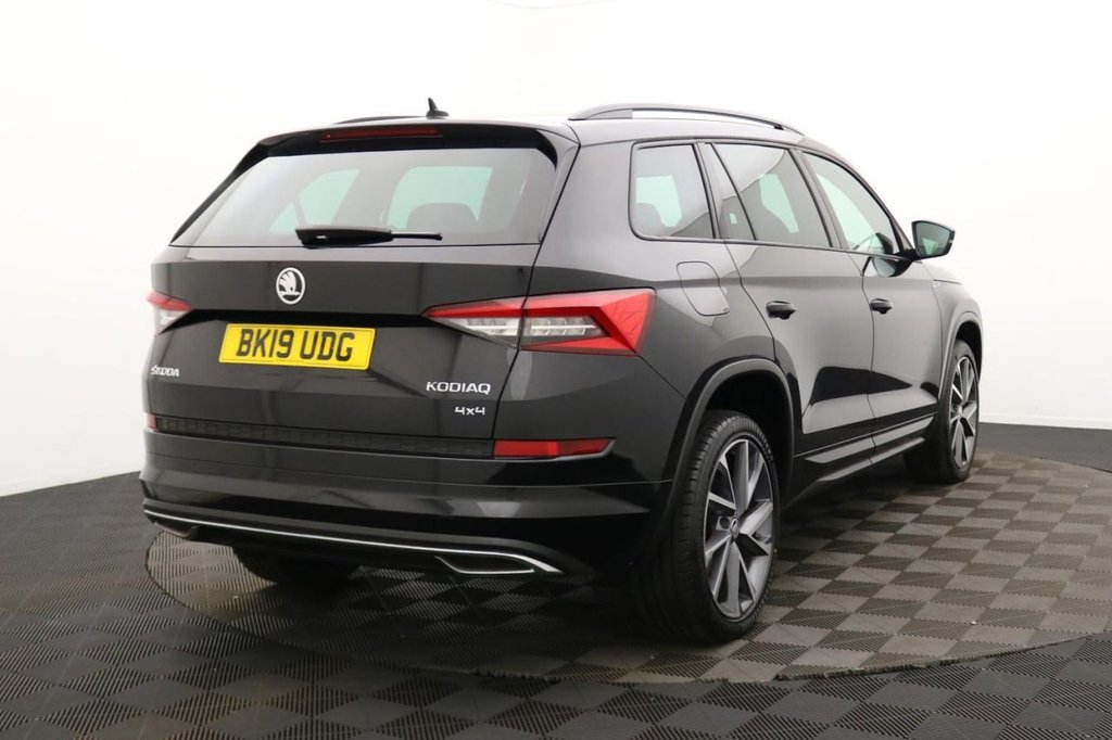 USED 2019 19 SKODA KODIAQ 1.5 TSI ACT SportLine SUV 5dr Petrol DSG 4WD Euro 6 (s/s) (7 Seat) (150 ps) 7 Seats, Car Play, 4x4