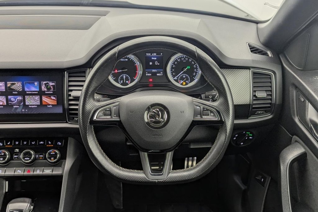 USED 2019 19 SKODA KODIAQ 1.5 TSI ACT SportLine SUV 5dr Petrol DSG 4WD Euro 6 (s/s) (7 Seat) (150 ps) 7 Seats, Car Play, 4x4