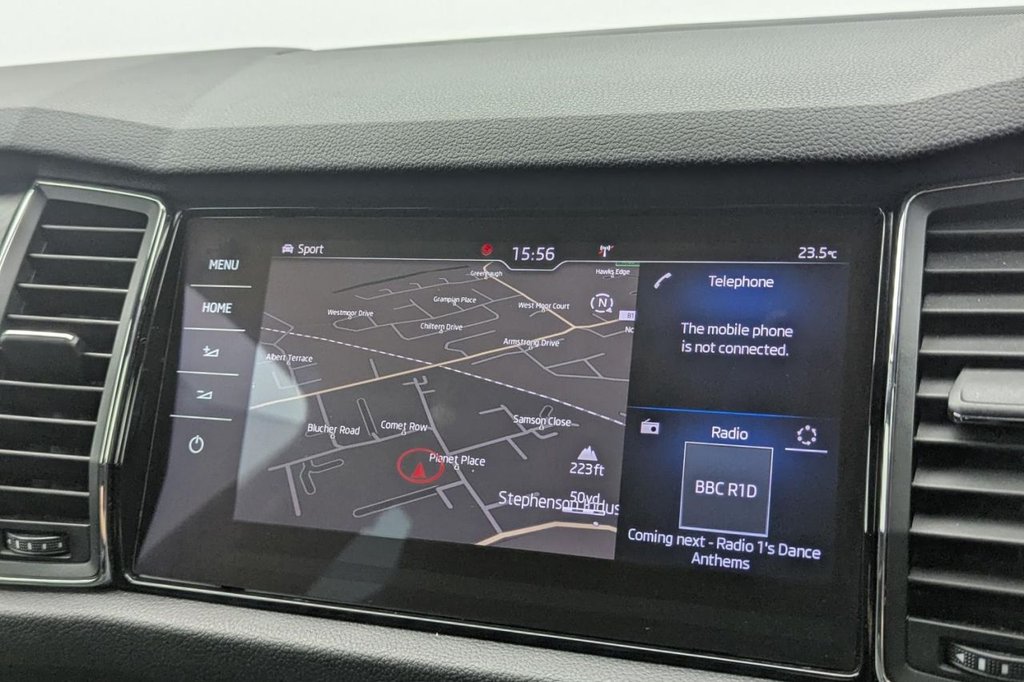USED 2019 19 SKODA KODIAQ 1.5 TSI ACT SportLine SUV 5dr Petrol DSG 4WD Euro 6 (s/s) (7 Seat) (150 ps) 7 Seats, Car Play, 4x4