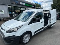 USED 2015 15 FORD TRANSIT CONNECT 1.6 TDCi 210 ECOnetic Panel Van 5dr Diesel Manual L2 H1 (94 bhp) JUST 62K  WITH AIR CON  LWB !!!!  A LOVELY LOW MILES WELL KEPT VAN !!