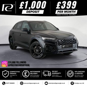 2021 AUDI Q5 2.0 TFSIe 50 S line SUV 5dr Petrol Plug-in Hybrid S Tronic quattro Euro 6 (s/s) 17.9kWh (299 ps) &pound;22990.00