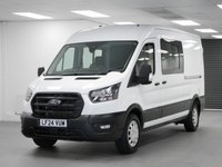 USED 2024 24 FORD TRANSIT 350 2.0 EBL 130 BHP L3 LONG TREND CREWCAB 6 SEATER  FACELIFT | 6 SEATER | AIR CON | L3 LONG