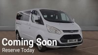 USED 2016 16 FORD TOURNEO CUSTOM 2.0 310 EcoBlue Titanium 9 SEAT Minibus  Diesel Manual L2 Euro 6 130 ps) NO VAT LWB JUST 70K FSH (7 SERVICES) !!!! LWB TITANIUM MODEL !!!!