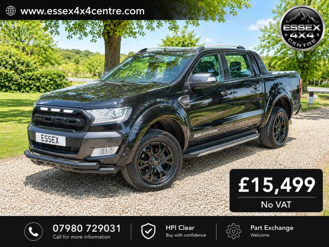 View our Ford Ranger 3.2 TDCi WILDTRAK AUTOMATIC 4X4 PICK UP TRUCK 