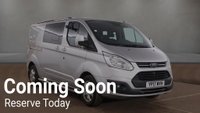 USED 2017 17 FORD TRANSIT CUSTOM 2.0 TDCi 290 Limited CREW CAB Van 5dr Diesel Manual L2 H2 (128 bhp) NO VAT JUST 66K FSH (6 SERVICES) !!!! LWB 6 SEAT FACTORY CREW CAB !!!!