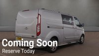 USED 2017 17 FORD TRANSIT CUSTOM 2.0 TDCi 290 Limited CREW CAB Van 5dr Diesel Manual L2 H2 (128 bhp) NO VAT JUST 66K FSH (6 SERVICES) !!!! LWB 6 SEAT FACTORY CREW CAB !!!!