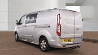 USED 2017 17 FORD TRANSIT CUSTOM 2.0 TDCi 290 Limited CREW CAB Van 5dr Diesel Manual L2 H2 (128 bhp) NO VAT JUST 66K FSH (6 SERVICES) !!!! LWB 6 SEAT FACTORY CREW CAB !!!!