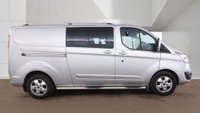 USED 2017 17 FORD TRANSIT CUSTOM 2.0 TDCi 290 Limited CREW CAB Van 5dr Diesel Manual L2 H2 (128 bhp) NO VAT JUST 66K FSH (6 SERVICES) !!!! LWB 6 SEAT FACTORY CREW CAB !!!!
