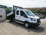 USED 2020 20 FORD TRANSIT 2.0 350 EcoBlue Leader Chassis Double Cab 4dr Diesel Manual RWD L3 Euro 6 (s/s) (130 ps) FORD TRANSIT CREW CAB TIPPER  NO VAT  FULL YEARS MOT