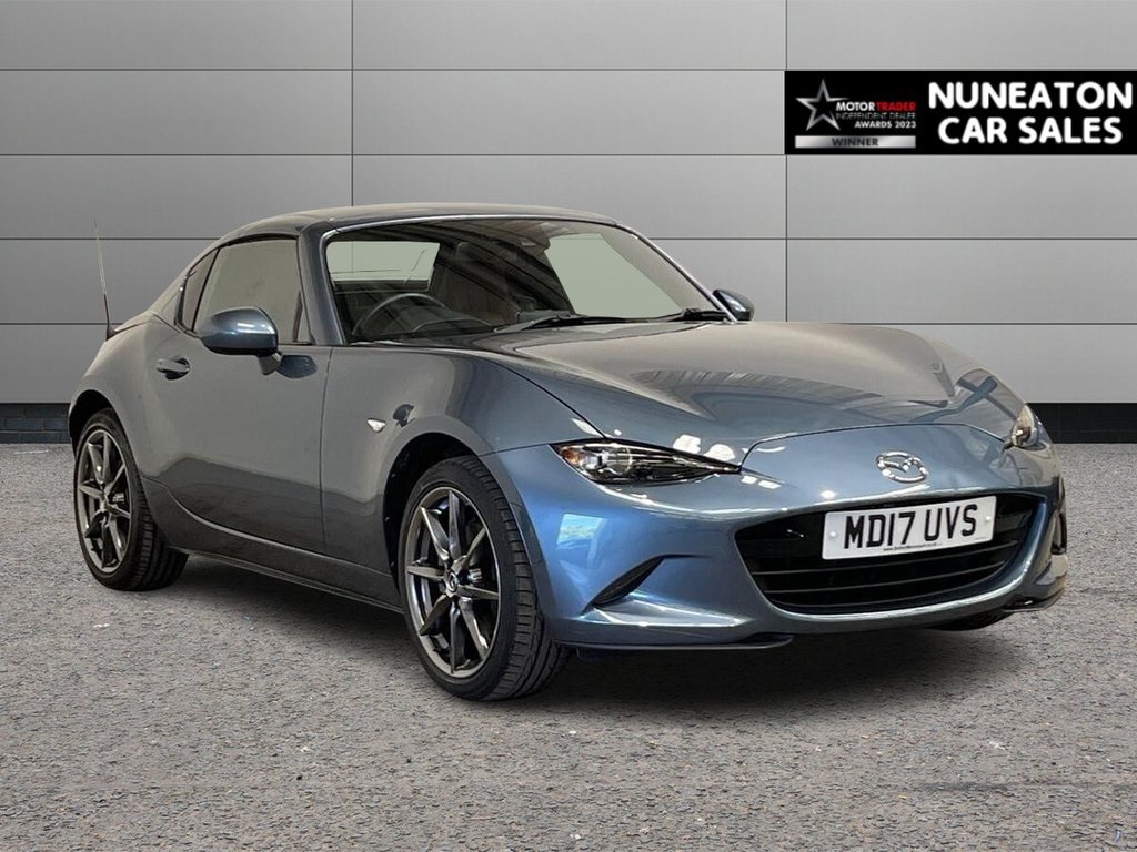 USED 2017 17 MAZDA MX-5 RF 2.0 SKYACTIV-G Sport Nav Convertible 2dr Petrol Manual Euro 6 (160 ps) GREAT SERVICE HISTORY - LOW MILES