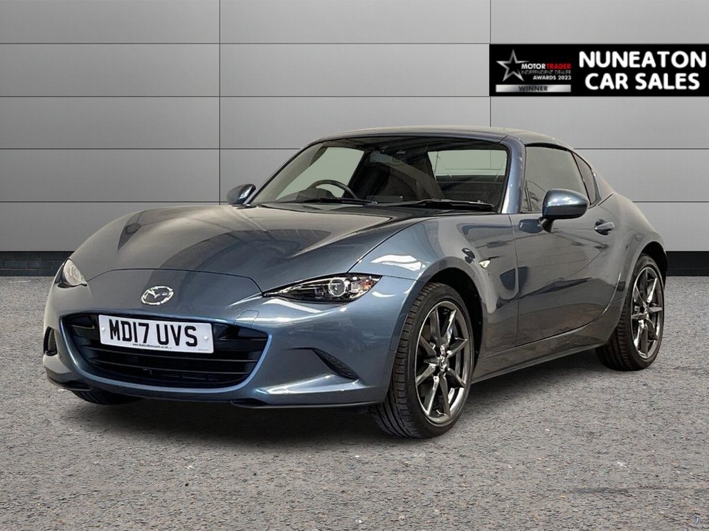 USED 2017 17 MAZDA MX-5 RF 2.0 SKYACTIV-G Sport Nav Convertible 2dr Petrol Manual Euro 6 (160 ps) GREAT SERVICE HISTORY - LOW MILES