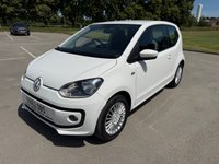 USED 2012 62 VOLKSWAGEN UP! 1.0 High up! Hatchback 3dr Petrol Manual Euro 5 (75 ps) BLUETOOTH, MOT FEBRUARY 2027