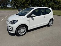 USED 2012 62 VOLKSWAGEN UP! 1.0 High up! Hatchback 3dr Petrol Manual Euro 5 (75 ps) BLUETOOTH, MOT FEBRUARY 2027