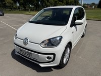 USED 2012 62 VOLKSWAGEN UP! 1.0 High up! Hatchback 3dr Petrol Manual Euro 5 (75 ps) BLUETOOTH, MOT FEBRUARY 2027