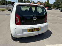 USED 2012 62 VOLKSWAGEN UP! 1.0 High up! Hatchback 3dr Petrol Manual Euro 5 (75 ps) BLUETOOTH, MOT FEBRUARY 2027