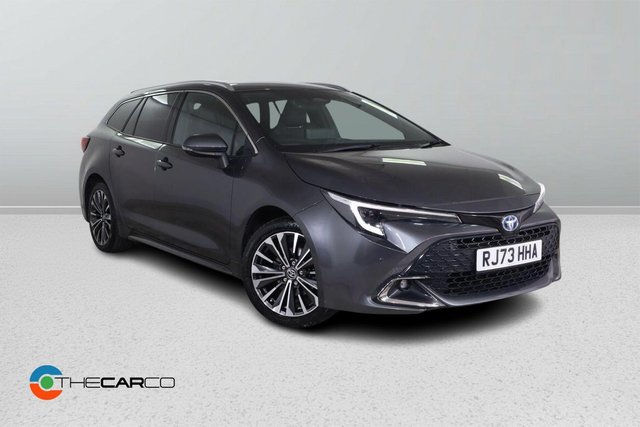 View our Toyota Corolla 1.8 VVT-h Design Touring Sports CVT Euro 6 (s/s) 5dr