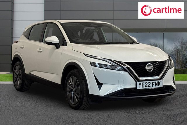 View our Nissan Qashqai 1.3 DIG-T MHEV Visia SUV 5dr Petrol Hybrid Manual Euro 6 (s/s) (140 ps) Rear Parking Sensors, Door Mirrors - Electric Adjustment, 17In Steel Wheels, Air Conditioning, Cruise Control