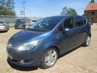 USED 2016 66 VAUXHALL MERIVA 1.4i Turbo SE MPV 5dr Petrol Manual Euro 6 (120 ps) COLD AIRCON , ALLOYS CRUISE ETC