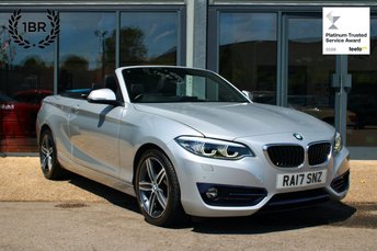 2017 BMW 2 SERIES CONVERTIBLE 2.0 220i Sport Convertible 2dr Petrol Auto Euro 6 (s/s) (184 ps) £13290.00
