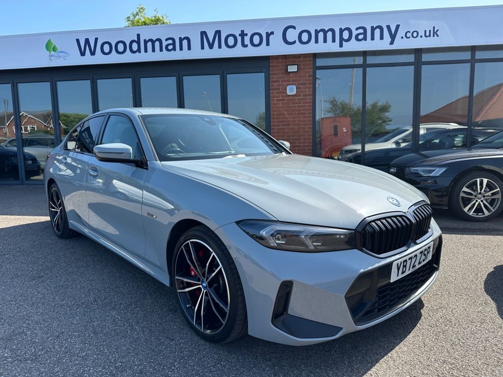 USED 2023 72 BMW 3 SERIES 2.0 330e 12kWh M Sport Saloon 4dr Petrol Plug-in Hybrid Auto Euro 6 (s/s) (292 ps) FULL S/H Huge Spec Great Condition