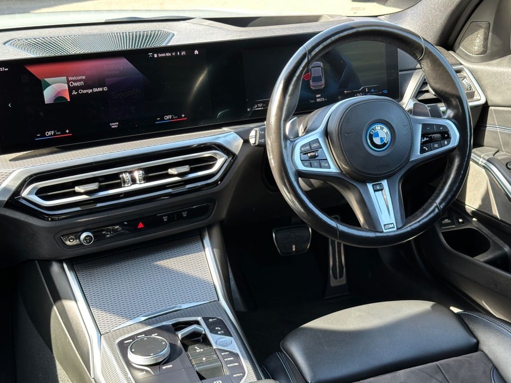 USED 2023 72 BMW 3 SERIES 2.0 330e 12kWh M Sport Saloon 4dr Petrol Plug-in Hybrid Auto Euro 6 (s/s) (292 ps) FULL S/H Huge Spec Great Condition