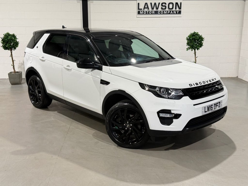 USED 2016 16 LAND ROVER DISCOVERY SPORT 2.0 TD4 HSE Black SUV 5dr Diesel Auto 4WD Euro 6 (s/s) (180 ps) 