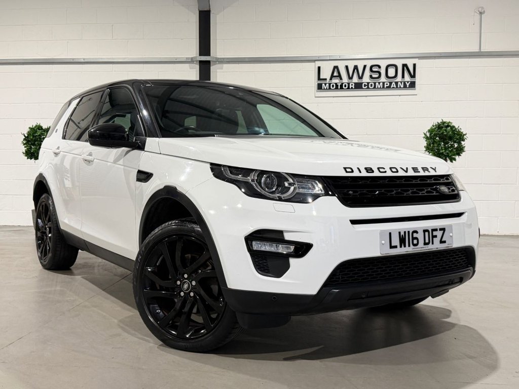 USED 2016 16 LAND ROVER DISCOVERY SPORT 2.0 TD4 HSE Black SUV 5dr Diesel Auto 4WD Euro 6 (s/s) (180 ps) 