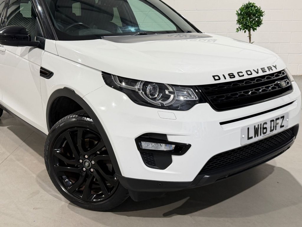 USED 2016 16 LAND ROVER DISCOVERY SPORT 2.0 TD4 HSE Black SUV 5dr Diesel Auto 4WD Euro 6 (s/s) (180 ps) 