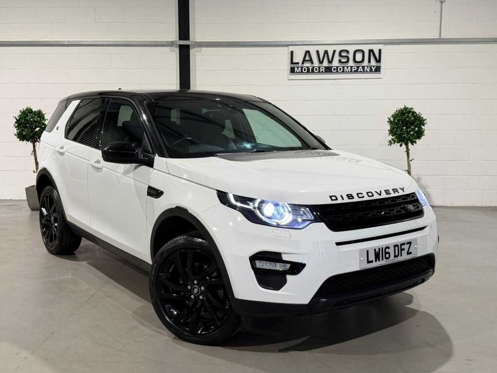 USED 2016 16 LAND ROVER DISCOVERY SPORT 2.0 TD4 HSE Black SUV 5dr Diesel Auto 4WD Euro 6 (s/s) (180 ps) 