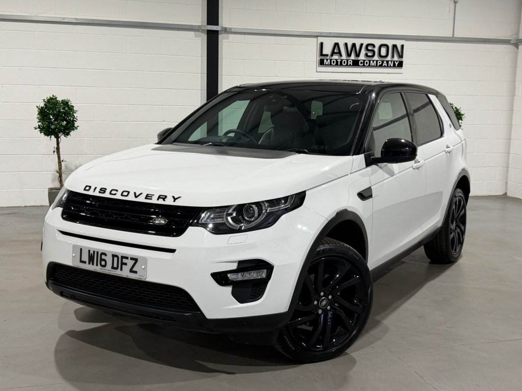 USED 2016 16 LAND ROVER DISCOVERY SPORT 2.0 TD4 HSE Black SUV 5dr Diesel Auto 4WD Euro 6 (s/s) (180 ps) 