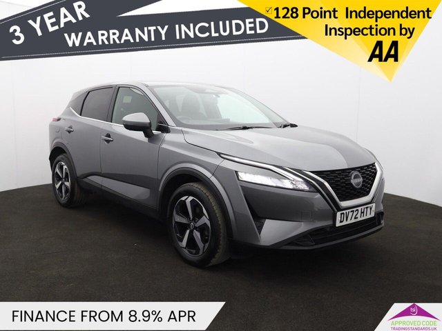 View our Nissan Qashqai 1.3 DIG-T MHEV N-Connecta SUV 5dr Petrol Hybrid XTRON Euro 6 (s/s) (158 ps)